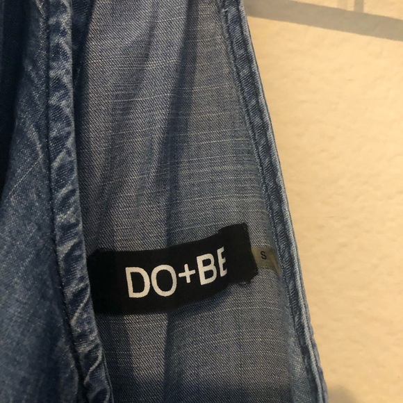 DO+BE Light Blue Halter Top - Picture 3 of 3